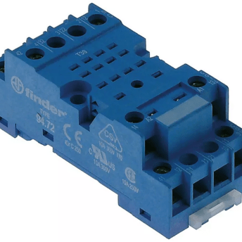 Horeca Parts - Gniazdo przekaźnika 2-biegunowe 55/85 wymiary 70,5x30x27mm 250V napięcie ac 10A