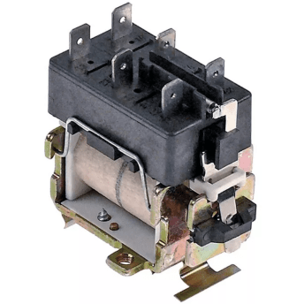 Horeca Parts - Stycznik 24 V, styki główne 1NO/1NC, obciążenie rezystancyjne 16 A, przyłącze Faston 6,3 mm - Rational