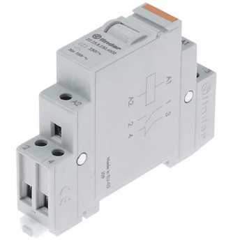Horeca Parts - Przekaźnik instalacyjny 1NO/1NC, 230V AC, 12A, montaż na szynie DIN, IP20