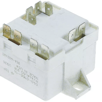 Horeca Parts - Przekaźnik rozruchowy RVA4AL6D 400V AC, 35A, 1NC, złącza Faston 6,3 mm - Electrica