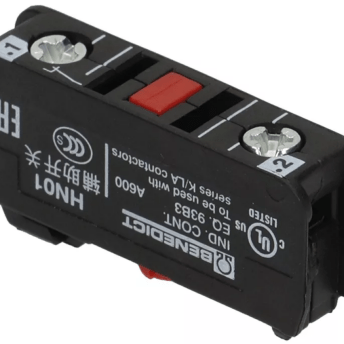 Horeca Parts - Styk pomocniczy HN01, 1NC, AC-15 10 A / AC-1 25 A do styczników K2/K3, przyłącze śrubowe - Zanussi