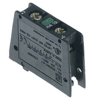 Horeca Parts - Styk pomocniczy HA10, 1NO, AC-15 6 A / AC-1 25 A do styczników K2/K5, przyłącze śrubowe - Zanussi