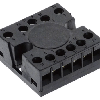 Horeca Parts - Gniazdo przekaźnikowe 11-biegunowe do timera elektronicznego 47x47x20mm - Lamber