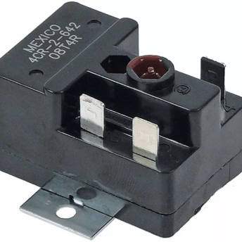 Horeca Parts - Przekaźnik rozruchowy 230V 4CR-2-642, złącza F6.3, 0,06 kg - Santos