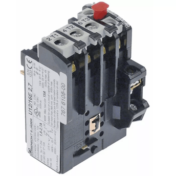 Horeca Parts - Wyłącznik silnikowy ochronny Benedikt & Jäger U12/16E 2,7, nastawa 1,8–2,7 A, 600 V - Zanussi