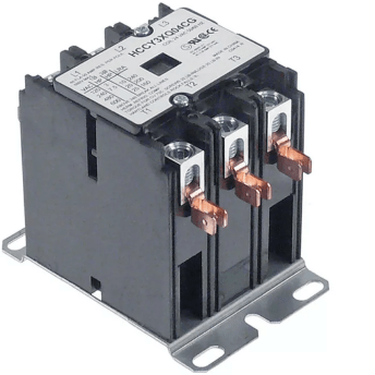 Horeca Parts - Stycznik mocy, obciążenie rezystancyjne 50 A, 24 V AC, 40 A / 10 HP (AC3/240 V) 40 A / 7,46 kW, 3 styki NO - Pitco