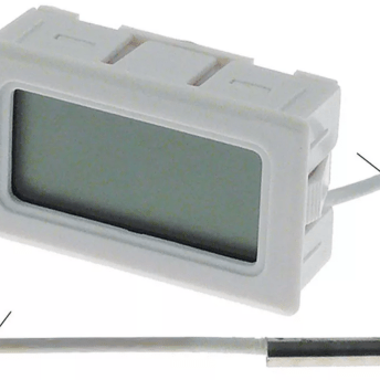 Horeca Parts - Termometr długość kabla 1500mm wymiar montażowy 47x27mm miejsce na baterie z tyłu (7155339)