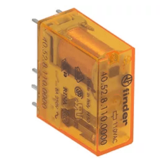 Horeca Parts - Przekaźnik drukowy 40.52.8.110.0000, cewka 110VAC, 2CO, 250V 8A, piny 5 mm - Finder