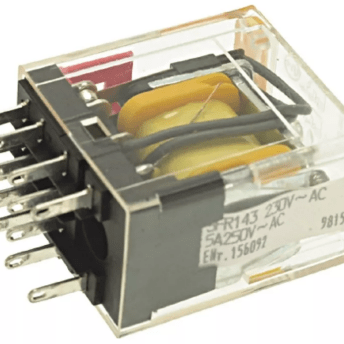 Horeca Parts - Przekaźnik drukowy 50.12.9.024.1000, cewka 24VDC, 2CO, 250V 8A, piny 5 mm - Finder