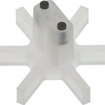 Horeca Parts - Wirnik GICAR, wys. 15 mm, D1 ø 26,7 mm, D2 ø 9,8 mm, do przepływomierza - Ekspres do kawy Azkoyen (1455032)