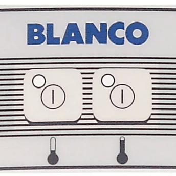Horeca Parts - Folia na klawiaturę 82x45mm podwójna - Podgrzewacz do naczyń Blanco (3319351)