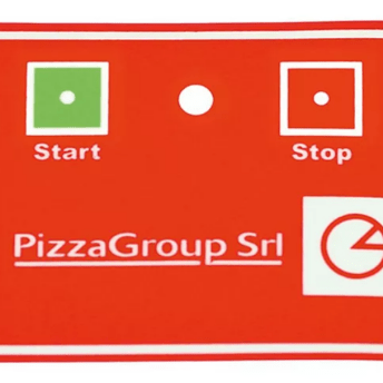 Horeca Parts - Folia klawiatury wałkownicy ciasta dł. 100mm szer. 80mm - Mikser do ciasta na pizze Fimar, Pizza Group (3319682)
