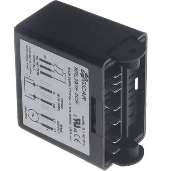 Horeca Parts - Sterownik poziomu 230 V AC 50/60 Hz, 10 A, przyłącze męskie Faston 6,3 mm, typ NRL30/1E-2C/F - Elektra