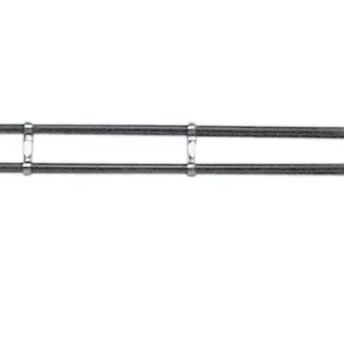 Horeca Parts - Grzałka 1000W 230V, długość 440 mm, mocowanie na 2 otwory, gwint M10x1, rurka ø 6,5 mm, 1 obwód grzewczy - Electrolux, King