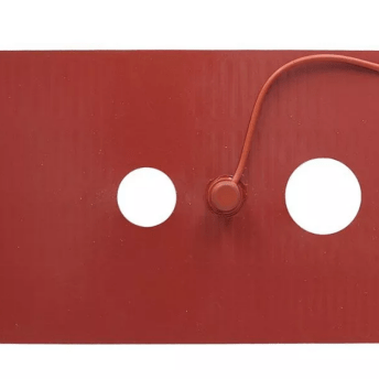 Horeca Parts - Mata grzewcza 1000W 230V, długość 460 mm, szerokość 250 mm, przewód silikonowy 500 mm, maks. temp. 175°C - Offcar