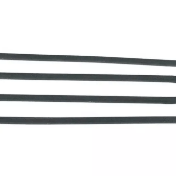 Horeca Parts - Grzałka 1000W 220V, dł. 290mm, mocowanie na opaskę, przyłącze męskie Faston 6.3mm, rurka ø 7mm - Cookmax
