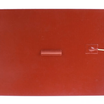 Horeca Parts - Mata grzewcza 400W 230V, długość 480 mm, szerokość 280 mm, przewód silikonowy 500 mm, czujnik ø 6 mm