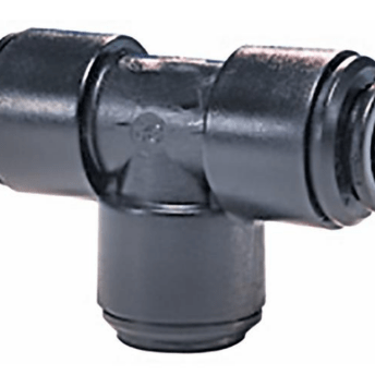 Horeca Parts - Złącze rurowe, trójnik, przyłącze do rur ø8 mm – ø8 mm – ø8 mm, waga 0,010 kg - John Guest