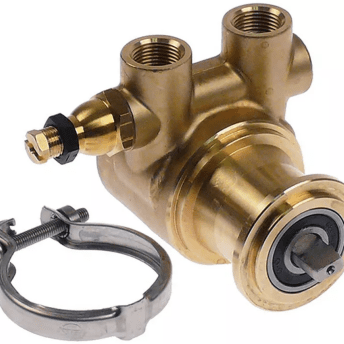 Horeca Parts - Głowica pompy dł. 82mm 100l/h połączenie 3/8" przekrój osi 4.8x11mm - Ekspres do kawy Astoria Cma, Conti, Gaggia, Nuova Simonelli, Vibiemme, Wega (1330035)