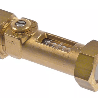 Horeca Parts - Kontroler przepływu mosiężny, przepływ do 3,5 l/min, wąż ø 3/4", długość 80 mm, t.max 100°C, waga 0,310 kg - Winterhalter