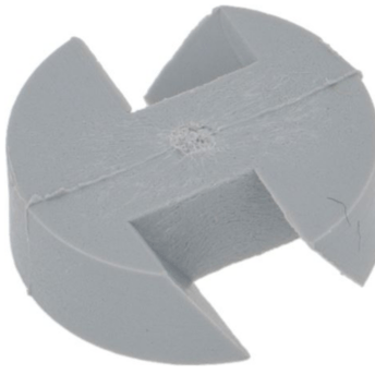 Horeca Parts - Wirnik dyszy wys. 5mm śr. 14,5mm szer. rowków 5,5mm - Zmywarka do szkła/filiżanek Hilta, Omniwash (3501162)