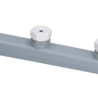 Horeca Parts - Ramię myjące, dł. 363 mm, szer. 55 mm, wys. 45 mm, dysze 4, całkowita długość 450 mm - Zmywarka Jemi (3743453)