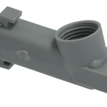 Horeca Parts - Element końcowy, wys. 47 mm, dł. 112 mm, szer. 22 mm, do ramienia myjącego - Zmywarka Jemi (5011875)