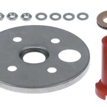 Horeca Parts - Zestaw uszczelnień wału o średnicy wewnętrznej 17 mm i średnicy zewnętrznej 29 mm, szablon montażowy kołnierza uszczelnienia wału z materiałem montażowym - Piec konwekcyjno-parowy Rational (511682)