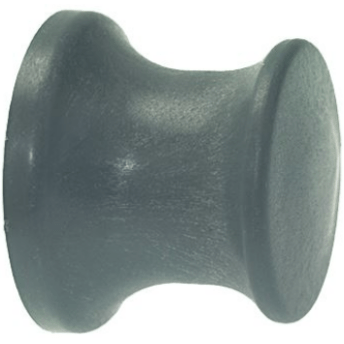 Horeca Parts - Rolka ø 36/42 mm, wys. 34 mm, mechanizm okapu, plastik szary, otwór ø 12 mm - Zmywarka kapturowa Colged (3242142)
