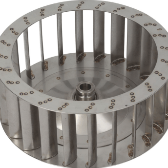 Horeca Parts - Koło wentylatora D1 ø 300mm H1 120mm łopatki 24 D2 ø 19,5mm D3 ø 23,5mm H2 46mm - Piec konwekcyjny Inoxtrend (5028626)