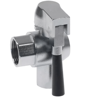 Horeca Parts - Kran spustowy 3/4" IT do oleju, długość całkowita 88 mm, uchwyt 44 mm, matowe wykończenie, klucz 31, waga 0,327 kg - Hualing