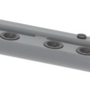 Horeca Parts - Ramię myjące, pozycja montażowa górna lewa/dolna lewa, ramię myjące dł. 230 mm, ramię płuczące dł. 230 mm, z dyszami 5 - Zmywarka Elettrobar (5032813)