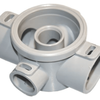 Horeca Parts - Boss ramienia myjącego, pozycja montażowa górna/dolna, montaż ø 45 mm, dł. 84 mm, szer. 75 mm, wys. 50 mm - Zmywarka Colged (7102308)
