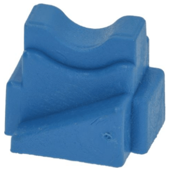 Horeca Parts - Klips, pozycja montażowa prawa, do zaczepu wspornika ramienia myjącego, otwór ø 5 mm, niebieski - Hoonved (3743897)