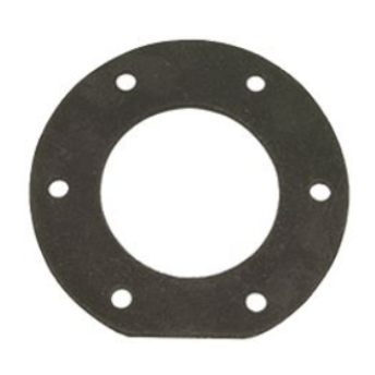 Horeca Parts - Uszczelka, D1 ø 43 mm, D2 ø 78 mm, grubość 2 mm, z 6 otworami, do wspornika ramienia myjącego - Elettrobar (3243671)