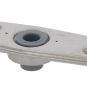 Horeca Parts - Ramię myjące dł. 395 mm, dysze 8, śr. montażu 16/45 mm, pozycja montażowa górna/dolna - Zmywarka Silanos (3122760)