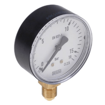 Horeca Parts - Połączenie manometru, gwint 1/4", ø 62 mm, zakres ciśnienia 0–16 bar - Ascaso (7159807)