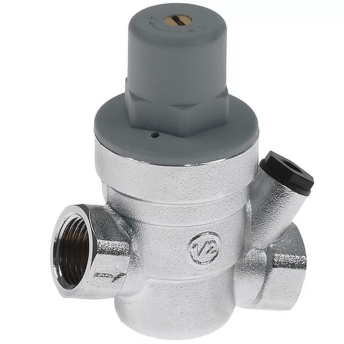 Horeca Parts - Zawór redukcyjny ciśnienia gazu HP WR01 podł. 1/2" 1-6bar chromowany mosiądz - Repagas