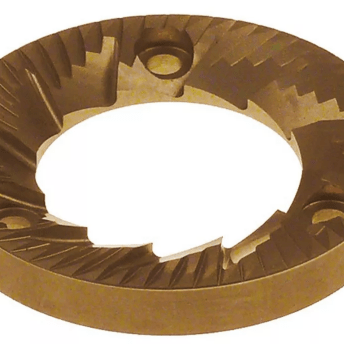 Horeca Parts - Para żaren tytanowych, kierunek obrotu lewy, śr. zewn. 64 mm, śr. wew. 37 mm, wys. 8,5 mm, rozstaw zębów 3 mm, komplet 2 szt., waga 0,140 kg - QualityEspresso