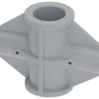 Horeca Parts - Łożysko ramienia myjącego, 4 otwory, otwór ø 19 mm, gniazdo ø 10 mm, wys. 50 mm - Zmywarka do naczyń i utensyliów Meiko (5035060)