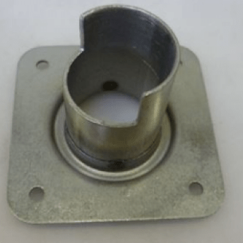 Horeca Parts - Kołnierz do wspornika ramienia myjącego, śr. wew. ø 31 mm, zew. ø 34 mm, dł. 73 mm, szer. 73 mm, rozstaw montażowy 53 mm, otwór ø 5 mm - Zmywarka Comenda (5012220)