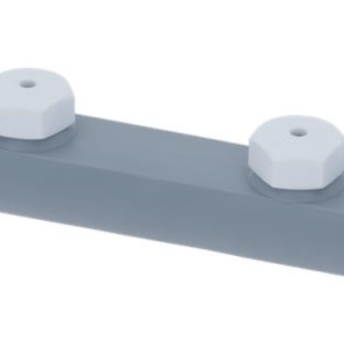 Horeca Parts - Ramię myjące, dł. 348 mm, szer. 37 mm, wys. 44 mm, dysze 4 - Zmywarka Jemi (5029406)