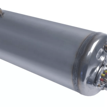 Horeca Parts - Bojler prawy z 2 grzałkami 6kW 12000W dł. 500mm śr. 180mm - JEMI