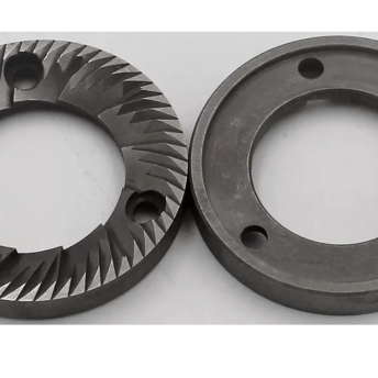 Horeca Parts - Żarna lewe do młynka, śr. zew. 64 mm, śr. wew. 37 mm, wys. 9 mm, rozstaw zębów 3 mm, otwór ø 5,6 mm, kierunek obrotu lewy, waga 0,190 kg - Macine Keber