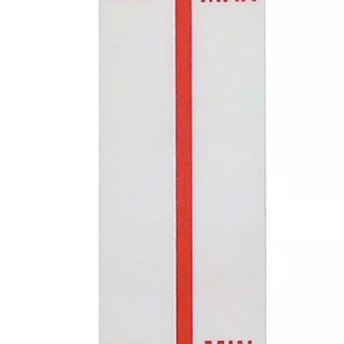 Horeca Parts - Naklejka dł. 119 mm szer. 30 mm Min/Max transparentna - Aurora (5108751)