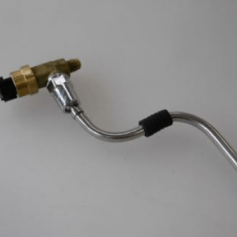 Horeca Parts - Zawór pary, wlot 1/4", dł. rury 160 mm, rurka ø 10 mm, wałek M6 - Ekspres do kawy Quality Espresso (5075413)