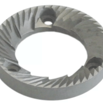 Horeca Parts - Para żaren mielących, kierunek obrotu lewy, śr. zewn. 50 mm, śr. wew. 31 mm, wys. 8 mm, odległość między zębami 3 mm, otwór ø 4,5 mm, waga 0,100 kg - Macine Keber