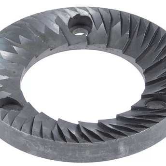 Horeca Parts - Para żaren mielących, kierunek obrotu prawy, śr. zewn. 74 mm, śr. wew. 42,5 mm, wys. 9,2 mm, odległość między zębami 3,5 mm, do MACAP MXD MXDZ, waga 0,270 kg - Macine Keber