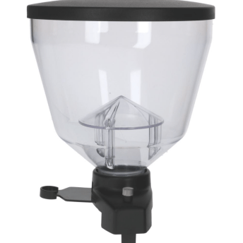 Horeca Parts - Zbiornik na kawę (hopper) do młynka KONY, kompletny, Ø 208 mm, wysokość 240 mm, średnica mocowania 57 mm - Mazzer