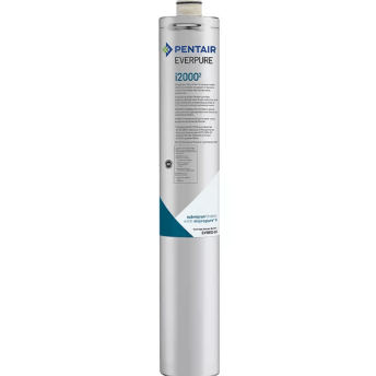 Horeca Parts - Filtr wody Everpure i2000², pojemność 34 200 L, przepływ 378 L/h, wymiary Ø 83 x 527 mm, filtracja do 0,5 µm, do ekspresów do kawy - Pentair Everpure